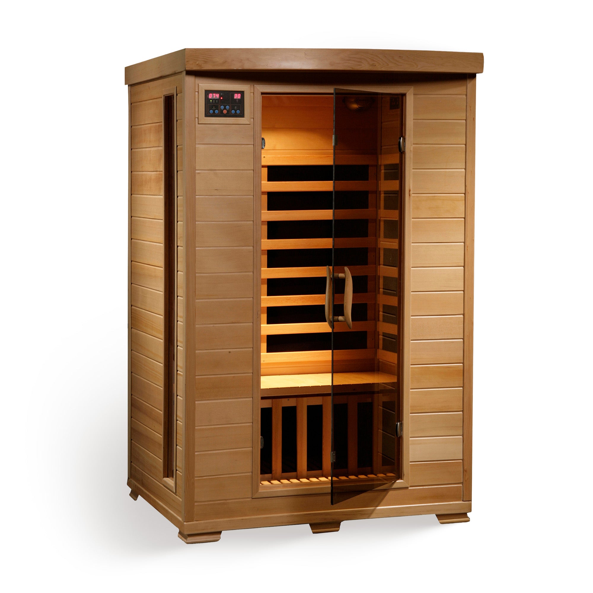 Coronado 2-Person Hemlock Deluxe Carbon Sauna