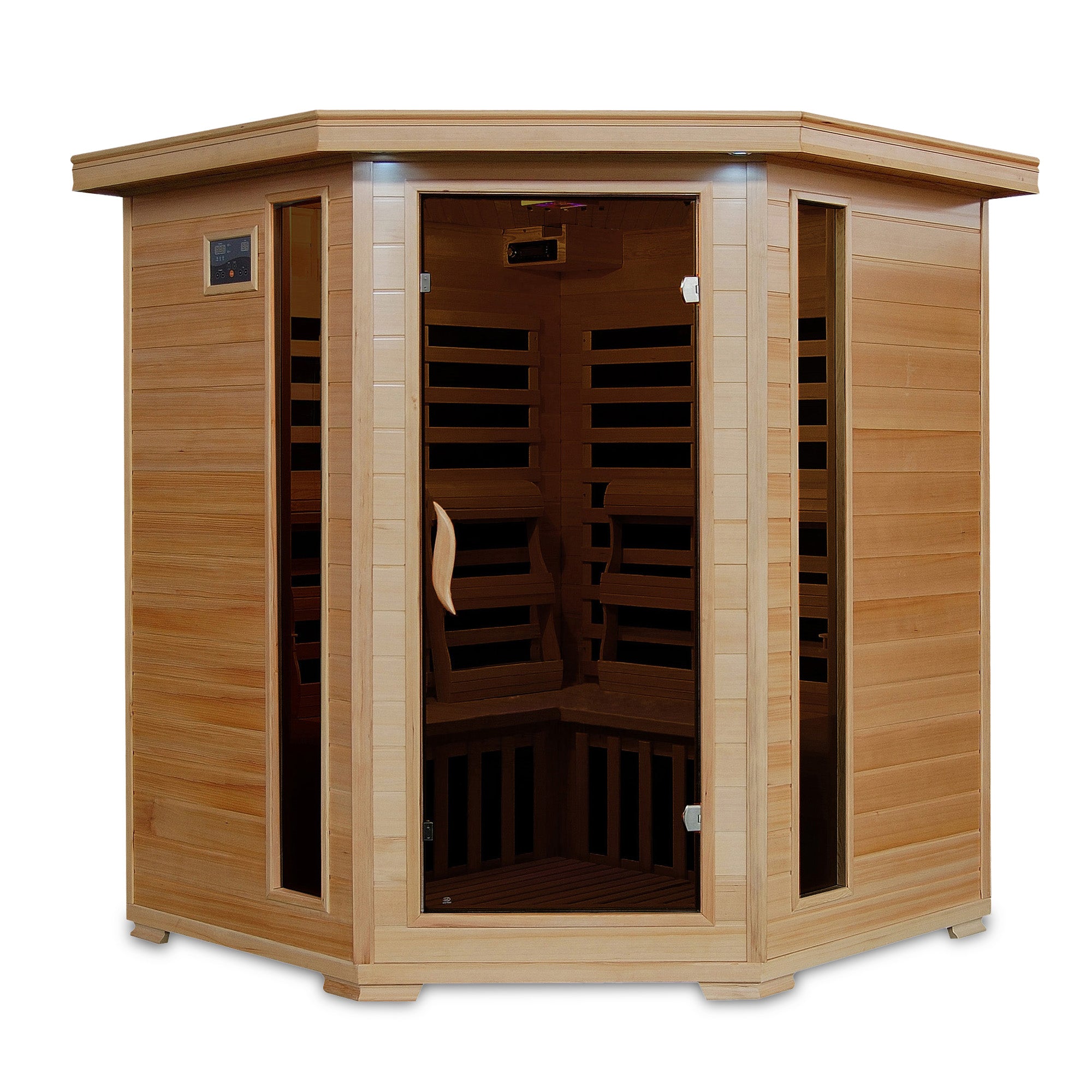 Tucson 4-Person Hemlock Corner Sauna