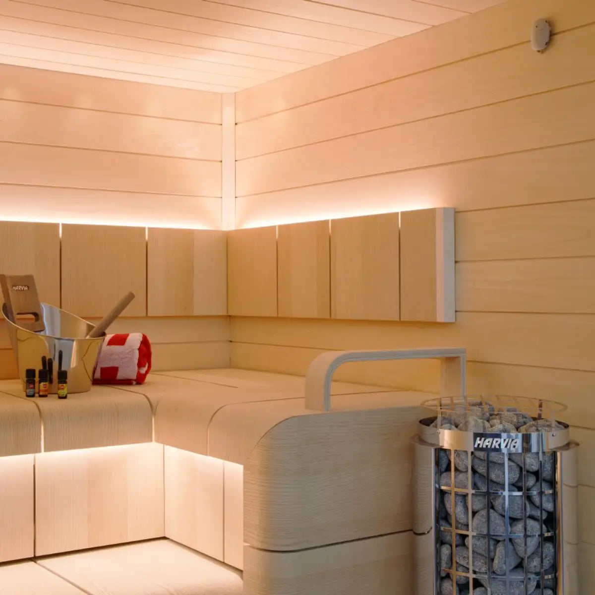 Harvia Cilindro PC60E 6KW Sauna Heater